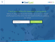 Tablet Screenshot of gradguard.com